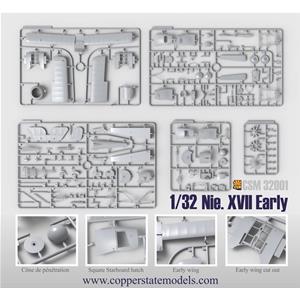 Copper State Models: 1/32; Nieuport XVII Early