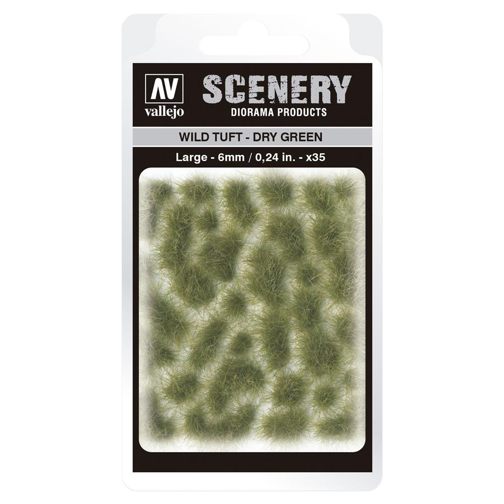 Vallejo Vallejo Scenery Scenery Wild Tuft - Dry Green (6 mm) L