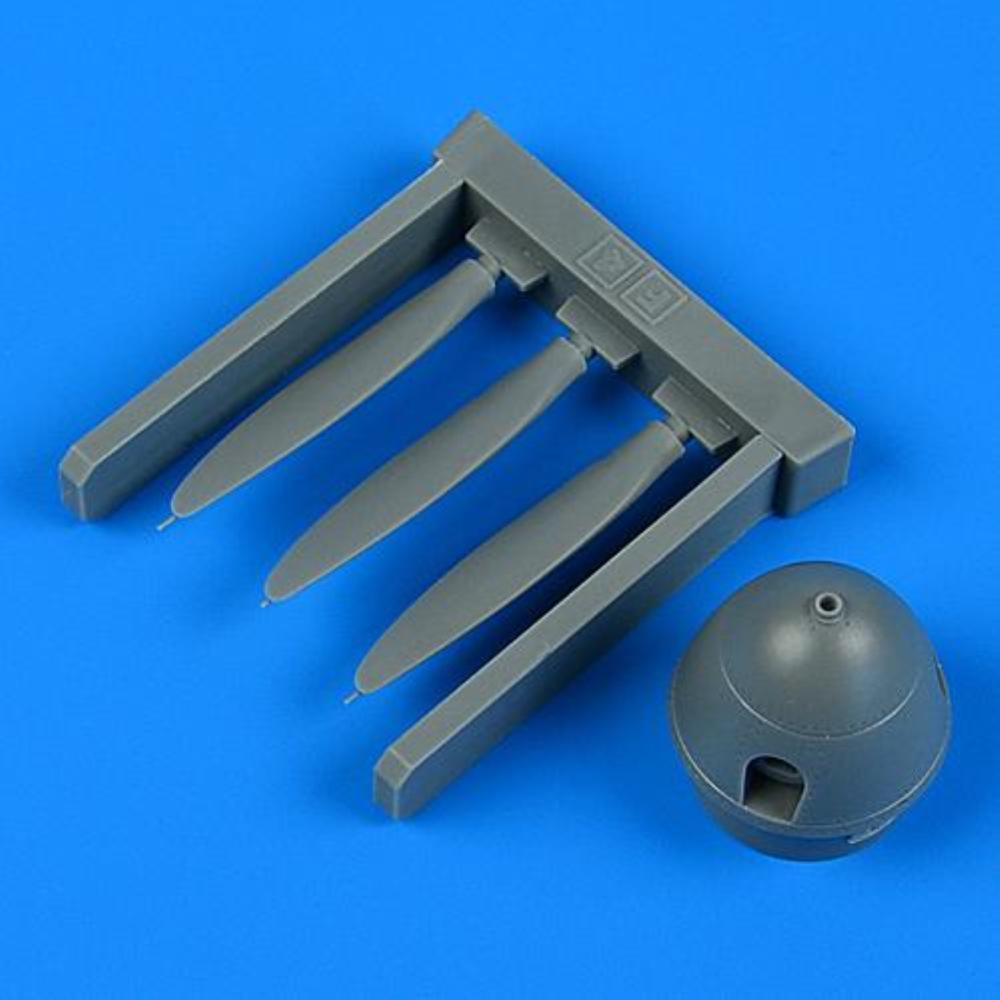 Quickboost: 1:48 BF 109F-4 PROPELLER