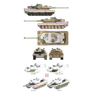 BORDER MODEL: 1/72; Leopard 2 A5 / A6  1/72