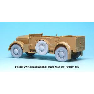 DEF.MODEL: German Horch kfz.15 Wheel set 1 ( for Italeri 1/35)
