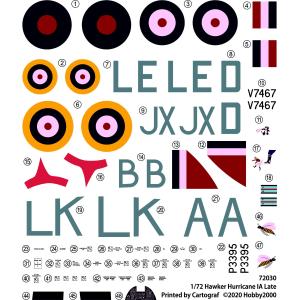 Hobby 2000: 1/72; Hawker Hurricane Mk. Ia Late