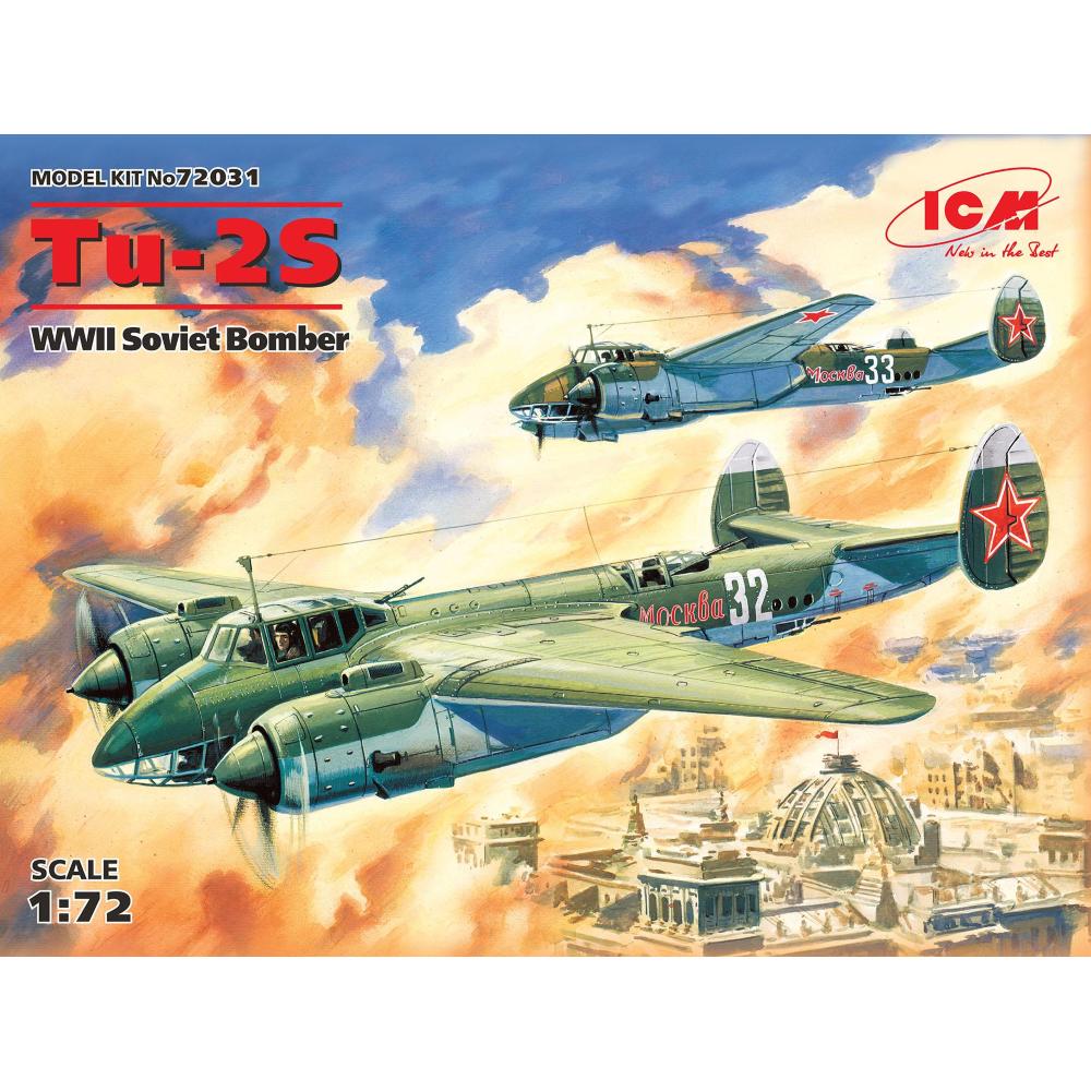 ICM: 1/72 Tu-2S, WWII Soviet Bomber