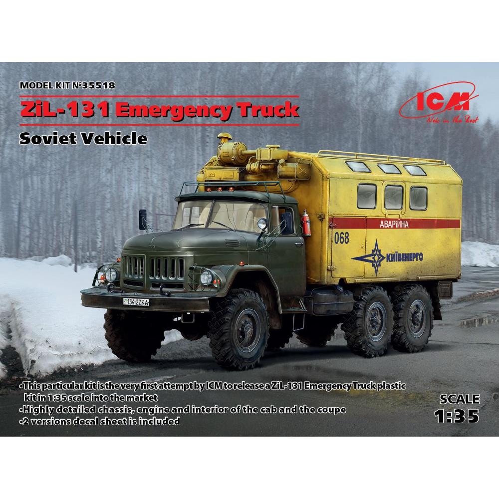 ICM: 1/35 ZiL-131 Emergency Truck