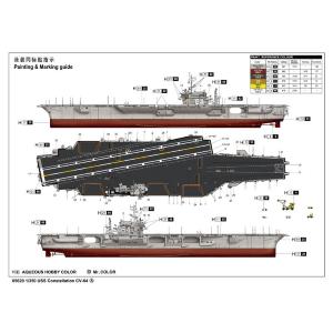 TRUMPETER: 1/350 USS Constellation CV-64