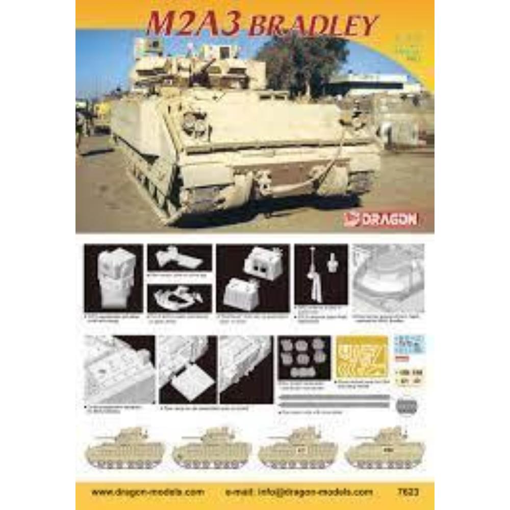 DRAGON: 1/72; M2A3 Bradley