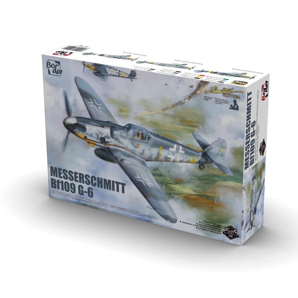 BORDER MODEL: 1/35; Messerschmitt Bf 109 G-6