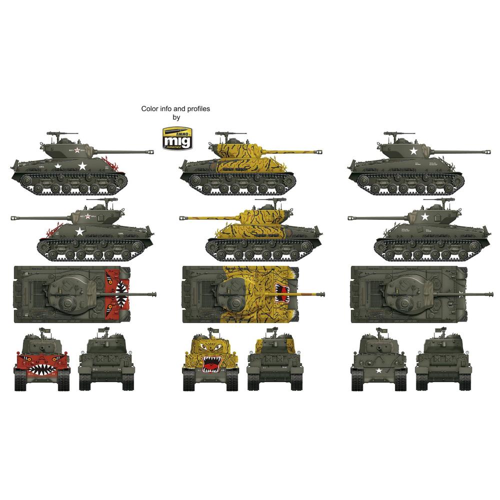 RYE FIELD MODEL kit: 1/35 M4A3 76W HVSS Sherman Korean War