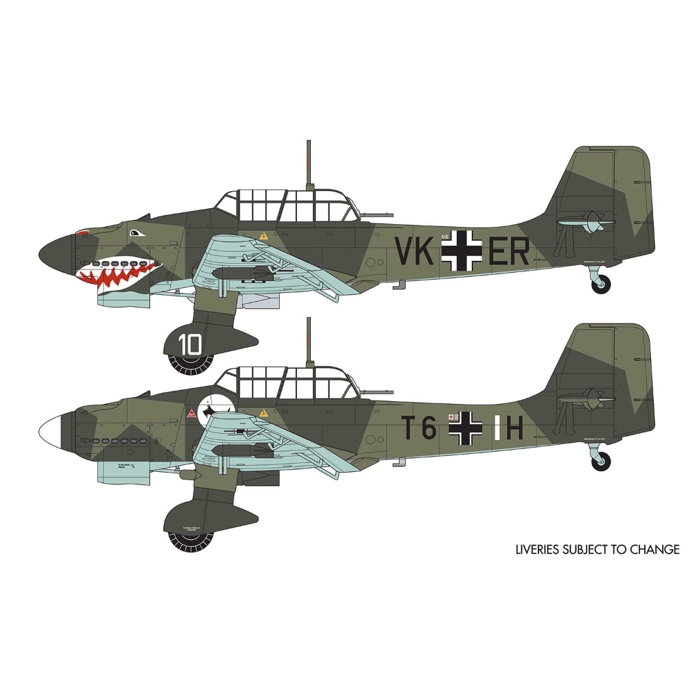 AIRFIX 1:72 Scale: Junkers Ju87 B-1 Stuka