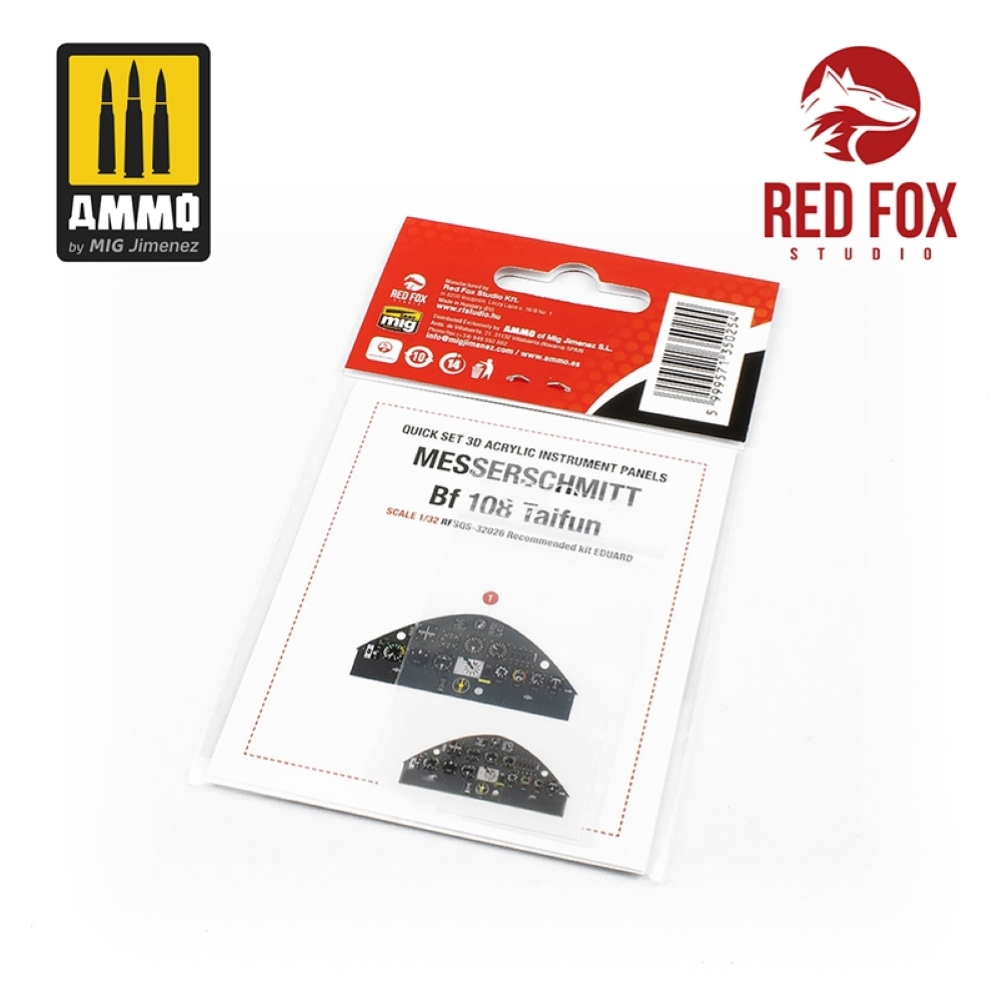 Red Fox Studios: 1/32 Messerschmitt Bf 108 Taifun (for Eduard kit)