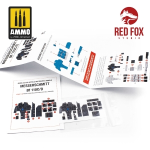 Red Fox Studios: 1/32 Messerschmitt Bf110 C/D (for Revell / Dragon kit)