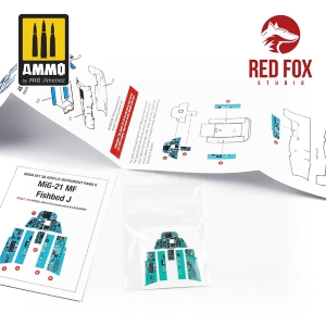 Red Fox Studios: 1/48 MiG-21MF Fishbed J (for Academy kit)