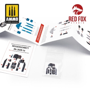 Red Fox Studios: 1/48 Messerschmitt Me 262B-1a (for Hobby Boss  kit)