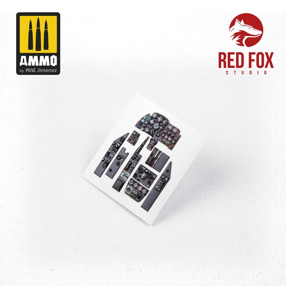 Red Fox Studios: 1/48 Messerschmitt Me 262B-1a (for Hobby Boss  kit)