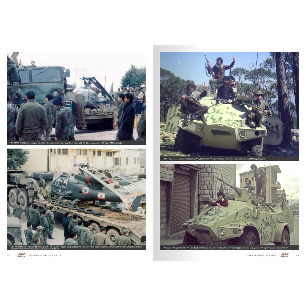 AK INTERACTIVE: WARS IN LEBANON VOL.II (220 PAG. manuale in lingua inglese)