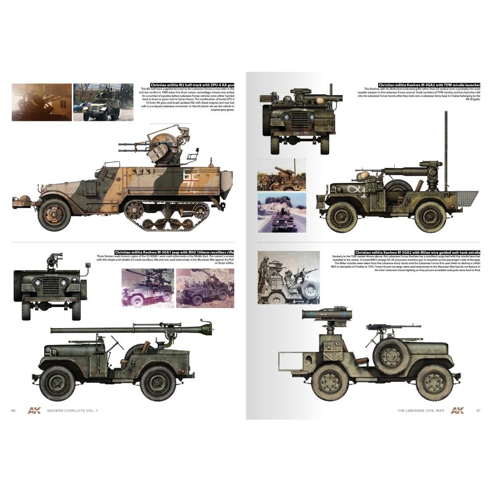 AK INTERACTIVE: WARS IN LEBANON VOL.II (220 PAG. manuale in lingua inglese)