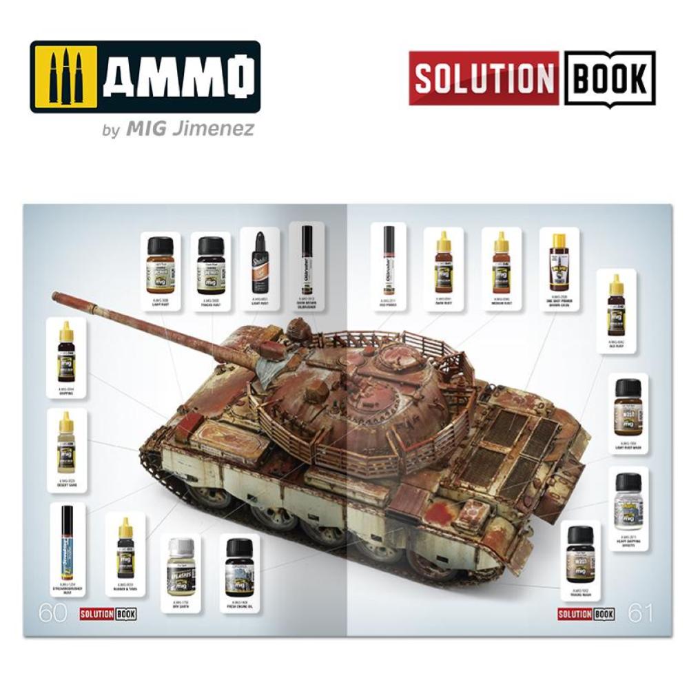 AMMO OF MIG: How to paint Realistic Rust SOLUTION BOOK - (libro 64 pag)