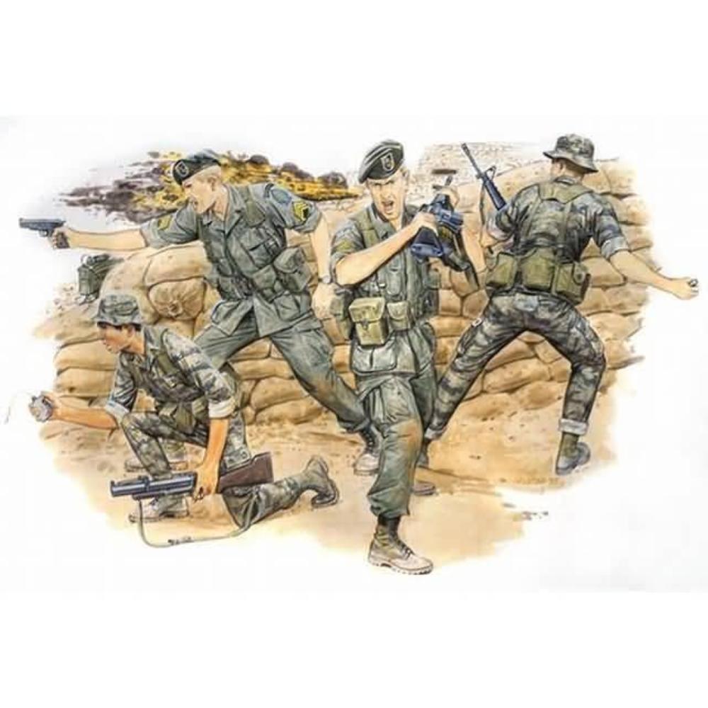 DRAGON: 1/35; GREEN BERETS