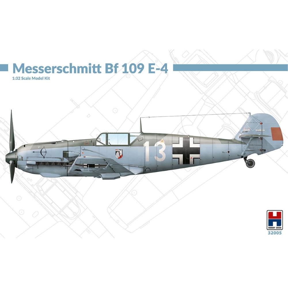 Hobby 2000: 1:32 Messerschmitt Bf-109 E-4