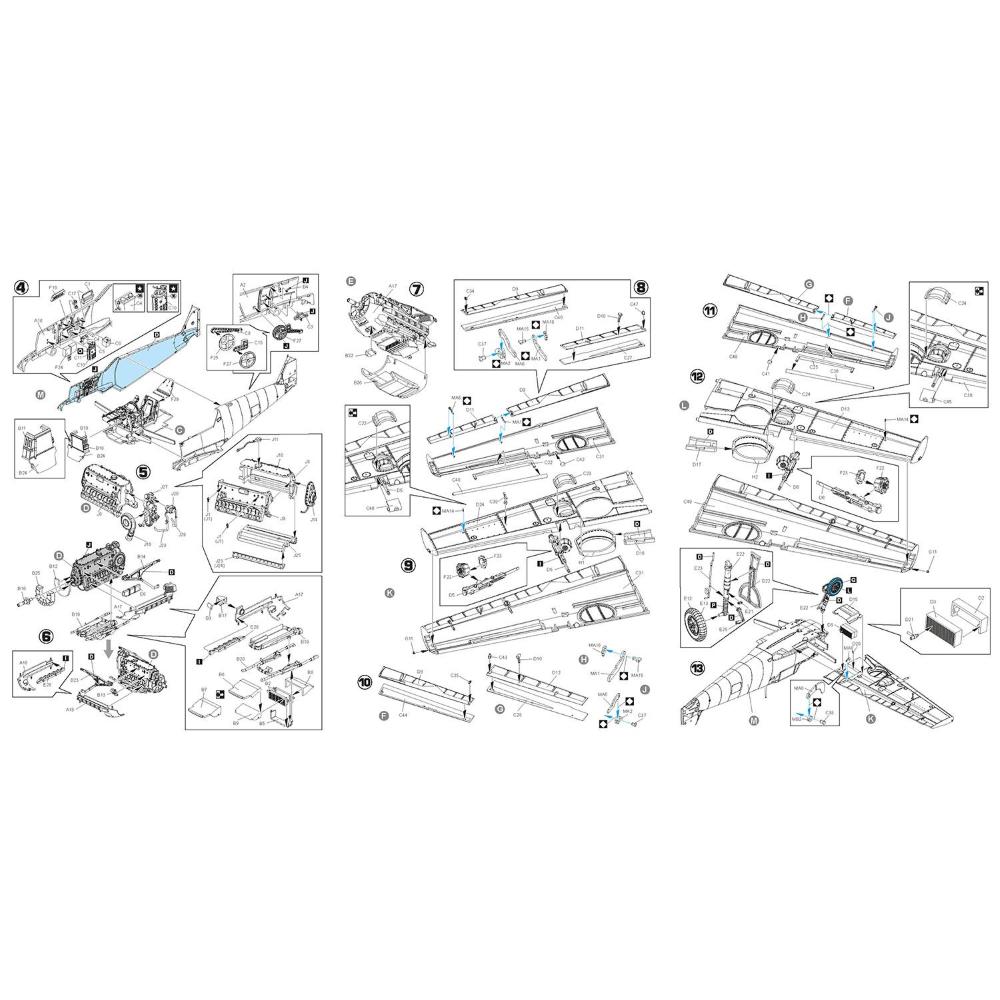 Hobby 2000: 1:32 Messerschmitt Bf-109 E-4