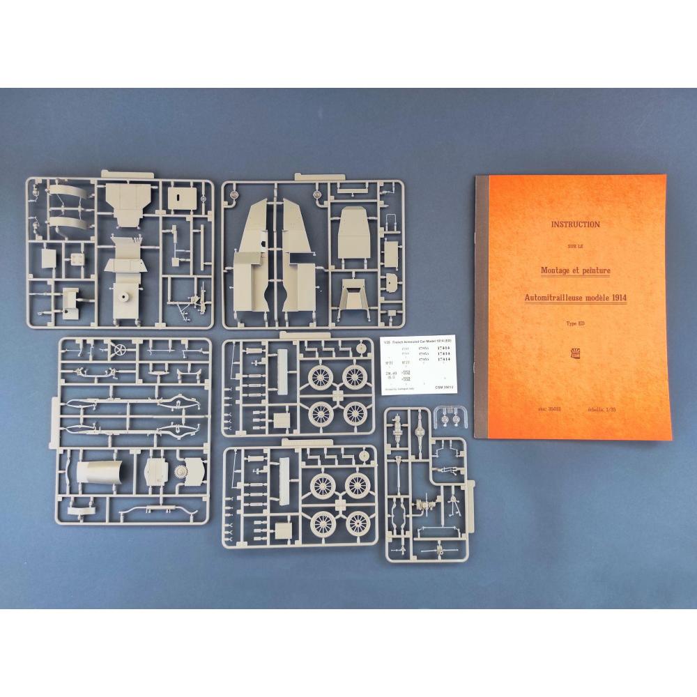 Copper State Models: 1/35; French AC Model 1914 (ED)