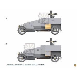 Copper State Models: 1/35; French AC Model 1914 (ED)