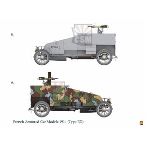 Copper State Models: 1/35; French AC Model 1914 (ED)