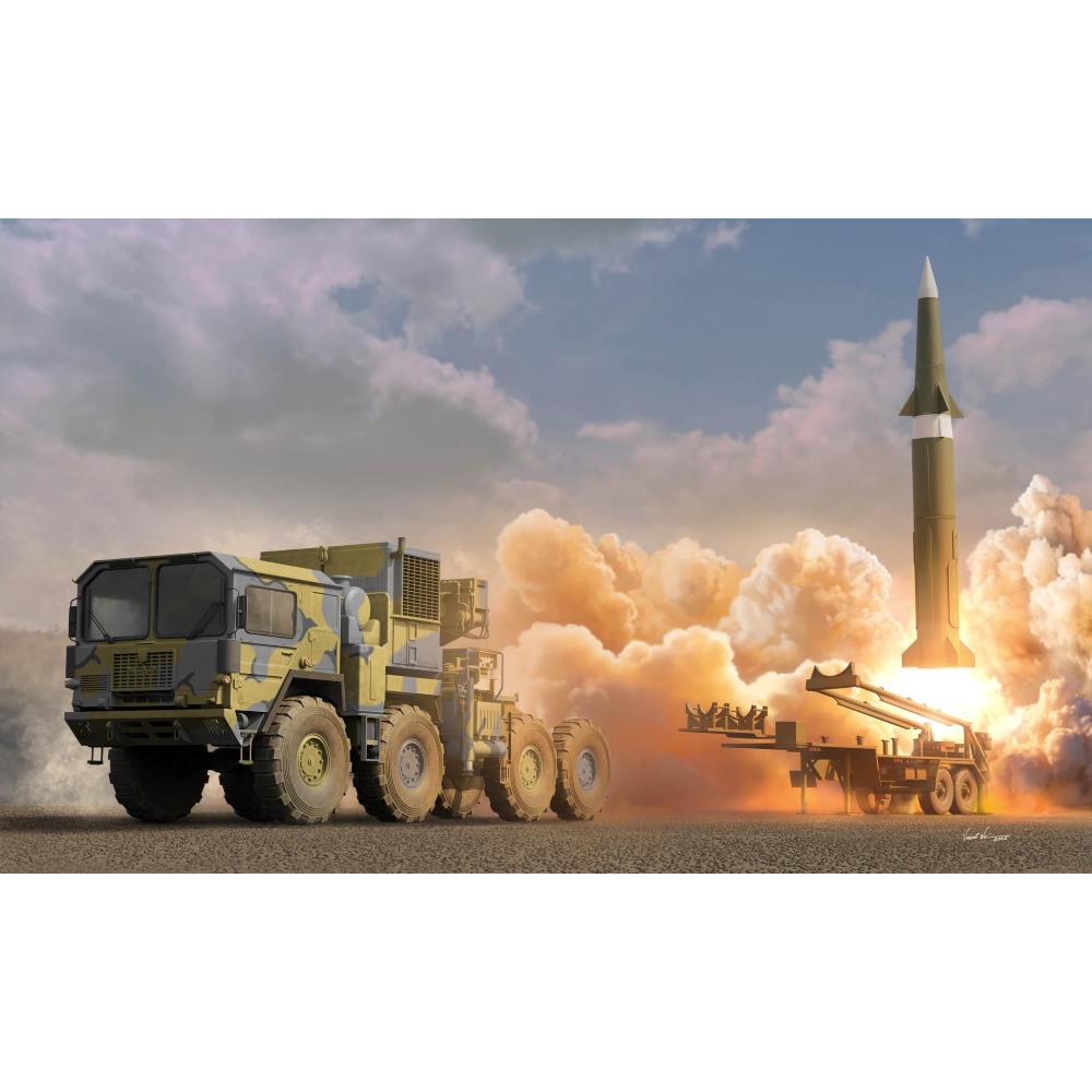 I LOVE KIT (MERIT): 1:35"M1001 w/M790 Erector Launcher Trailer