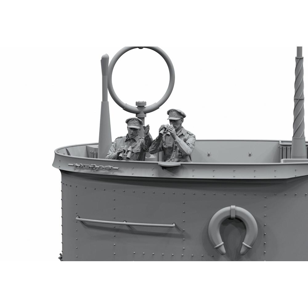 BORDER MODEL: 1/35; German Submariners & Commanders loading