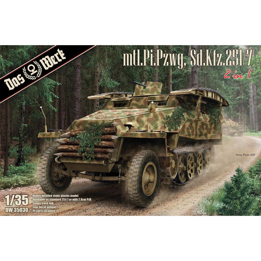 DAS WERK: 1/35; mtl.Pi.Pzwg. Sd.Kfz.251/7