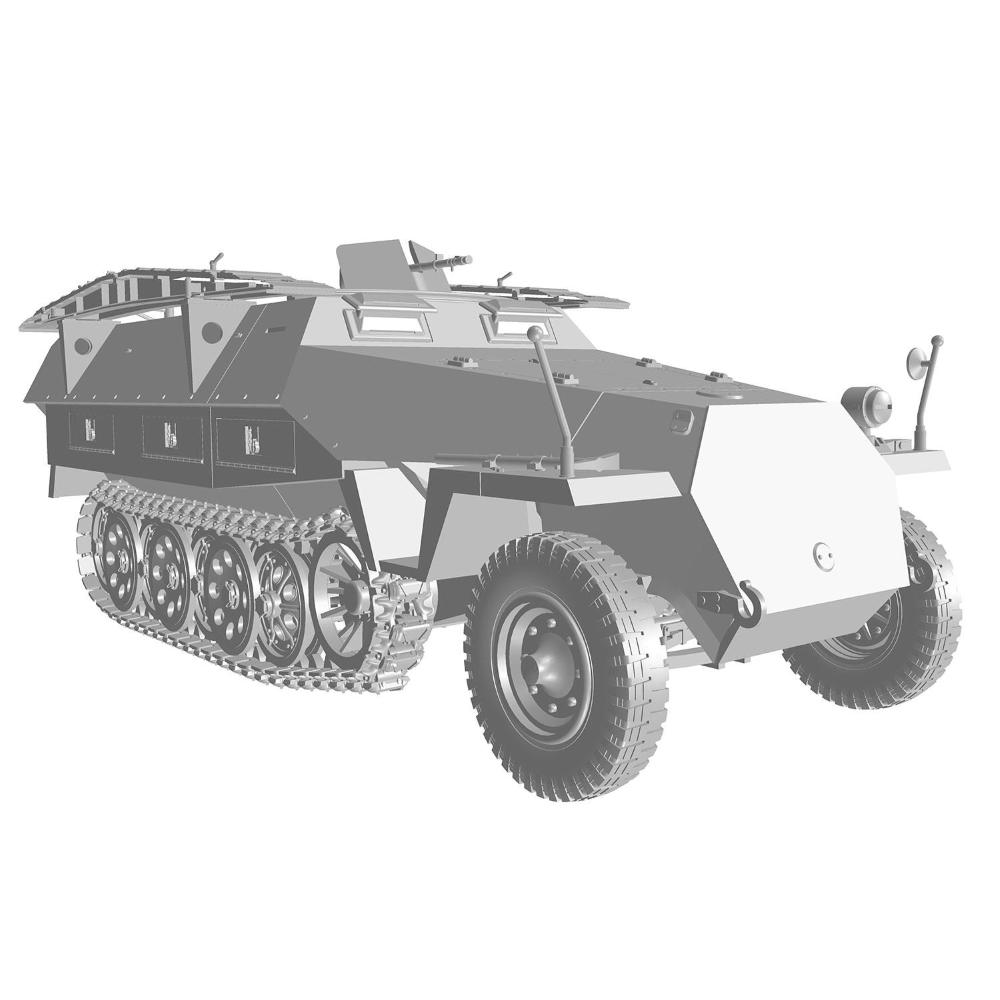 DAS WERK: 1/35; mtl.Pi.Pzwg. Sd.Kfz.251/7