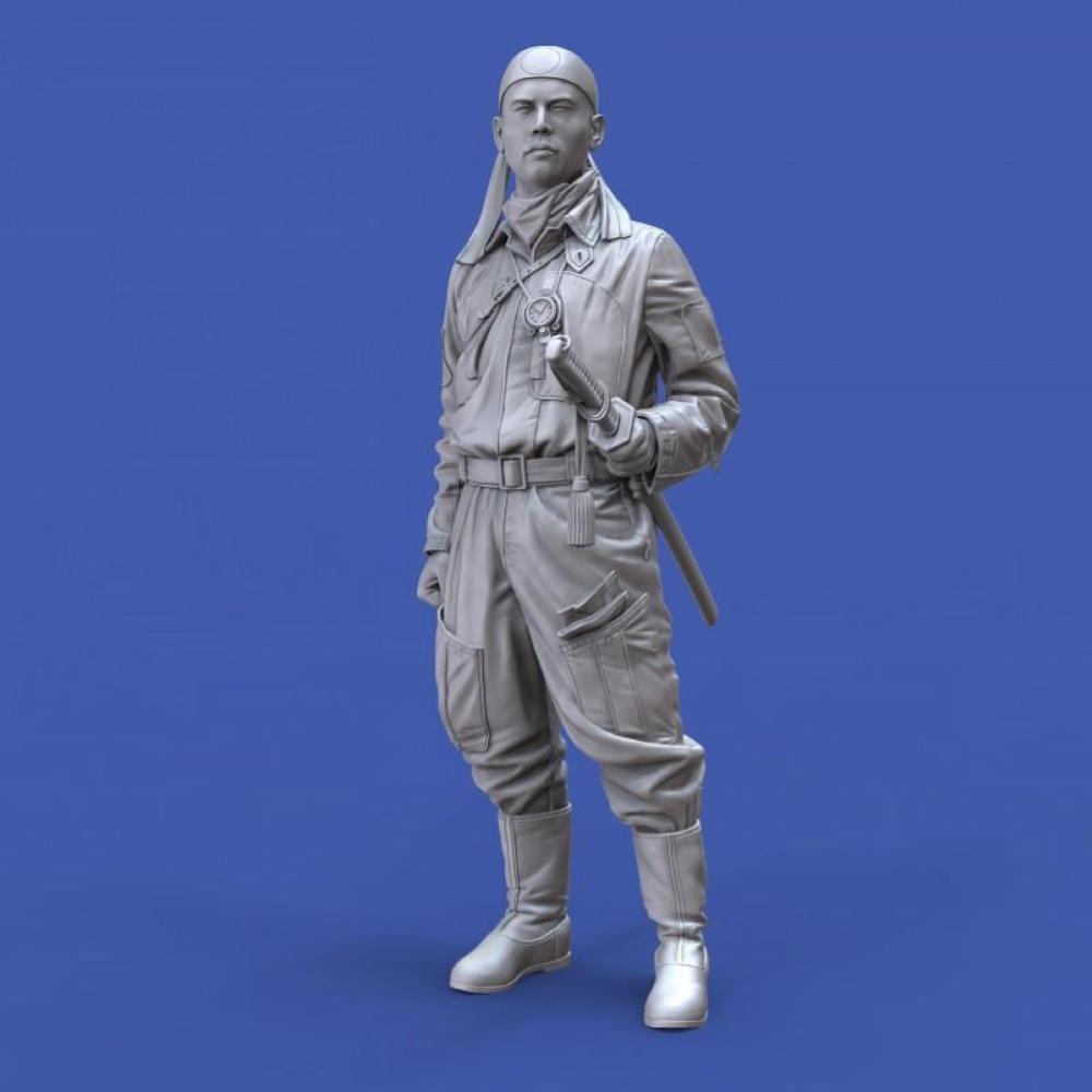 Royal Model: 1/32; Giapanese Pilot - WWII