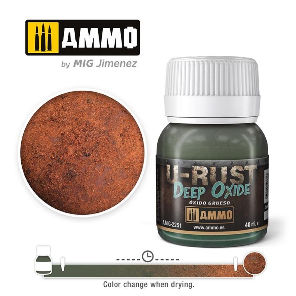 AMMO OF MIG: U-RUST Deep Oxide (40mL)
