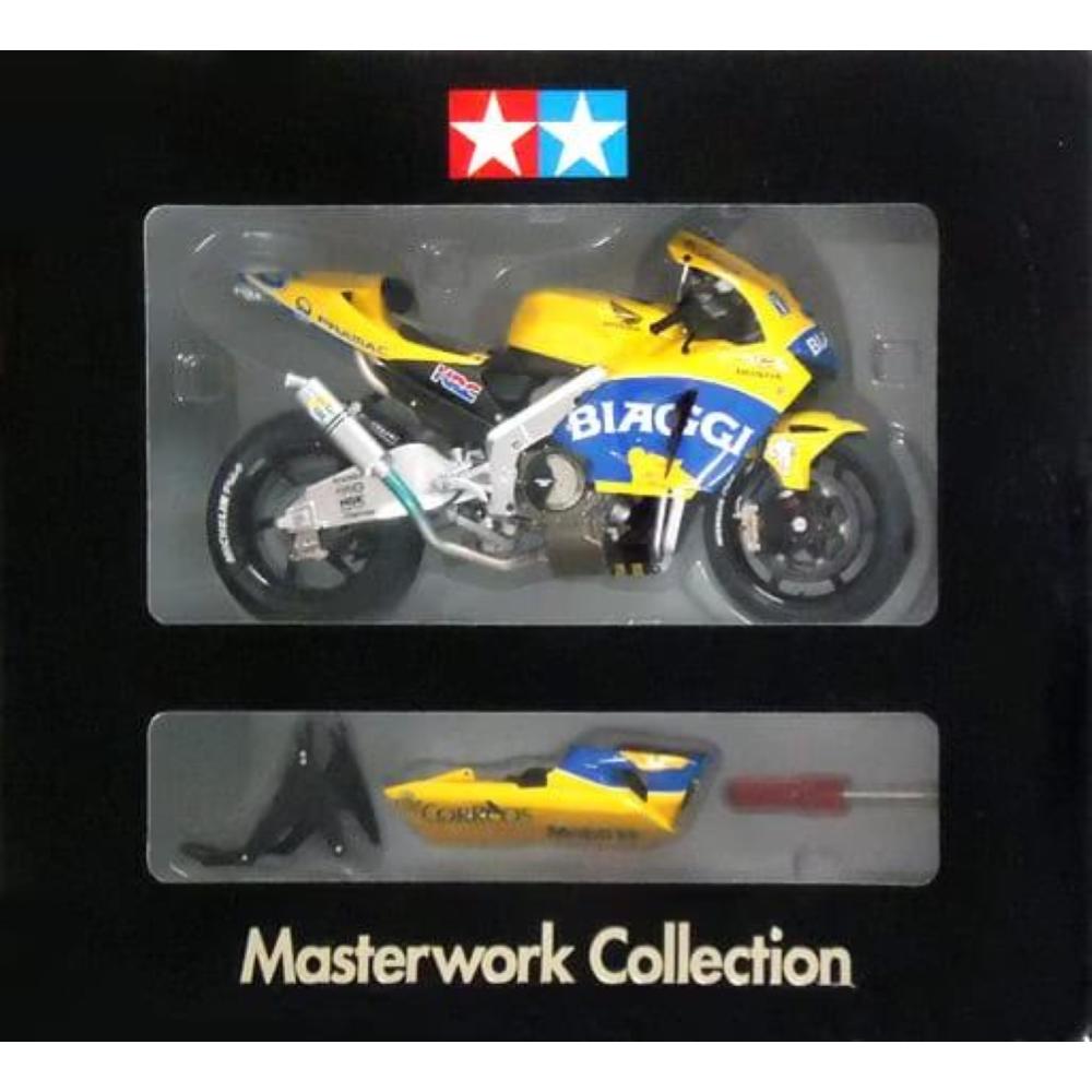 TAMIYA: 1/12; Honda Pons RC211V '03 Biaggi Masterwork Collection - ASSEMBLED & PAINTED EDITION