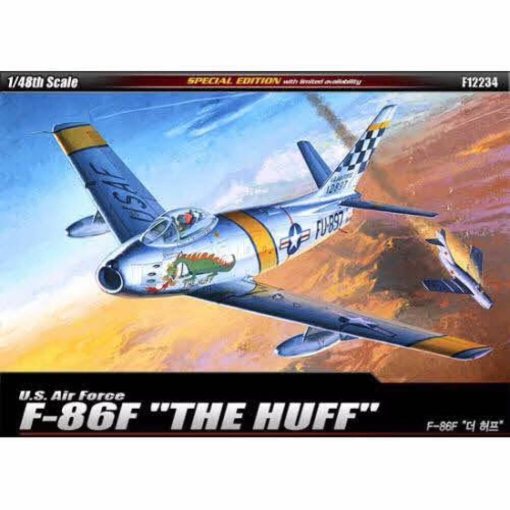 ACADEMY: 1:48 North American F-86F Sabre "The Huff"
