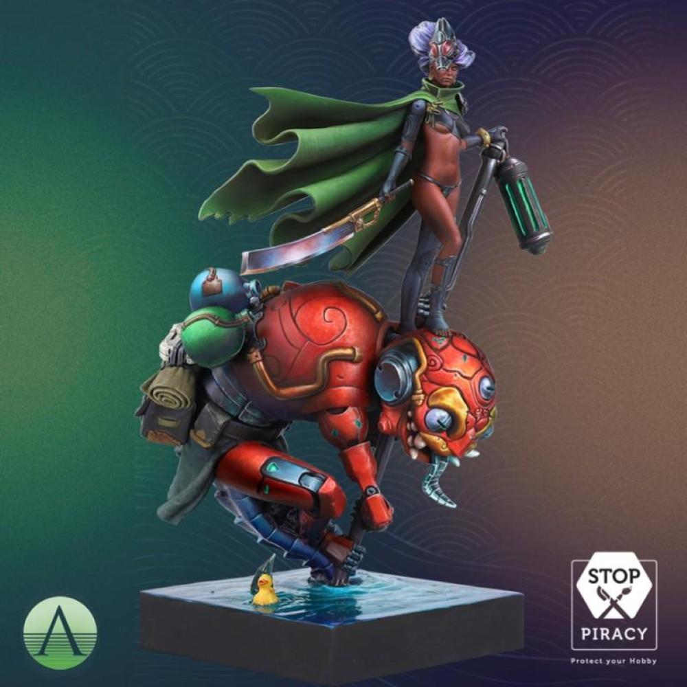 SCALE75: 75mm; Kitsune & Hanibaru