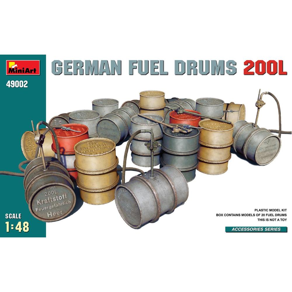 MINIART: 1/48 German Fuel Drums 200L