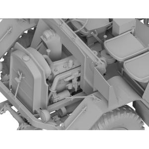THUNDER MODEL: 1/35; British Morris Bofors C9/B Gun Truck LATE