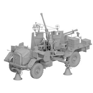 THUNDER MODEL: 1/35; British Morris Bofors C9/B Gun Truck LATE