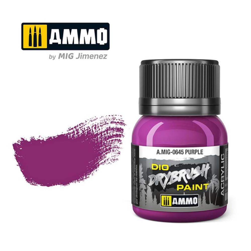 Ammo of Mig: DRYBRUSH Purple - Jar 40mL