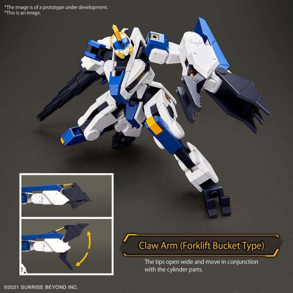 BANDAI: HG MAILES BYAKUCHI DRILL & CLAW ARM 1/72 (h=10cm.)