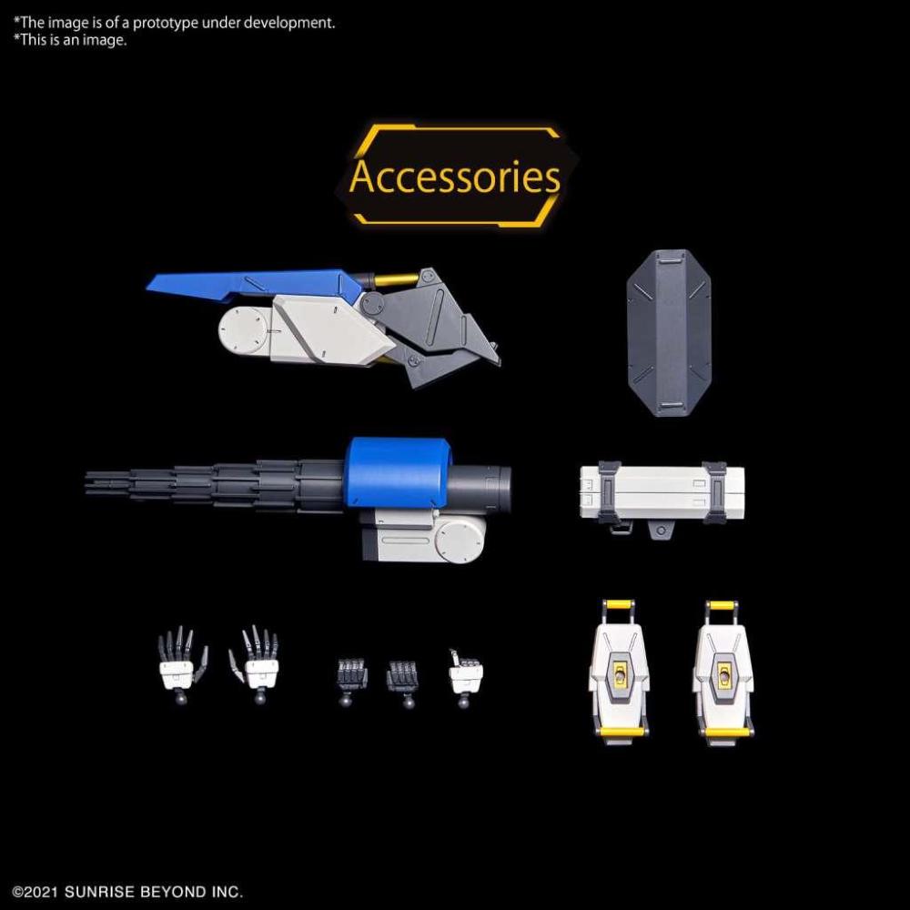 BANDAI: HG MAILES BYAKUCHI DRILL & CLAW ARM 1/72 (h=10cm.)