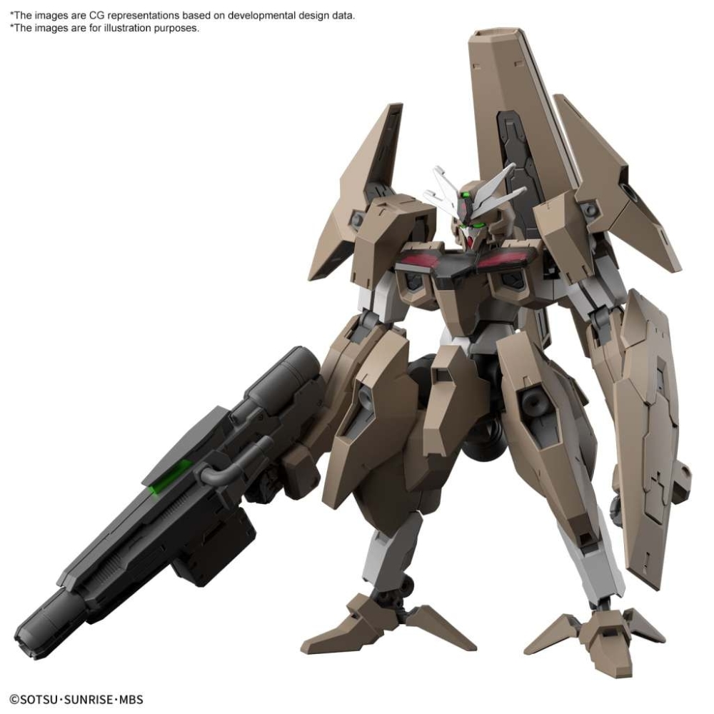BANDAI: HG The Witch From Mercury 18, Gundam Lfrith Thorn 1/144 (H= 12cm.)