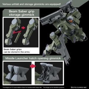 BANDAI: HG Zowort Heavy 1/144 (H= 13cm.)