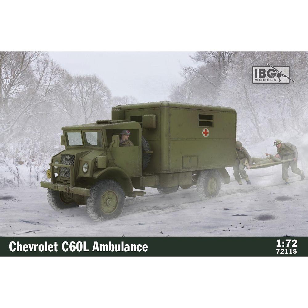 IBG MODELS: 1/72; Chevrolet C60L Ambulance