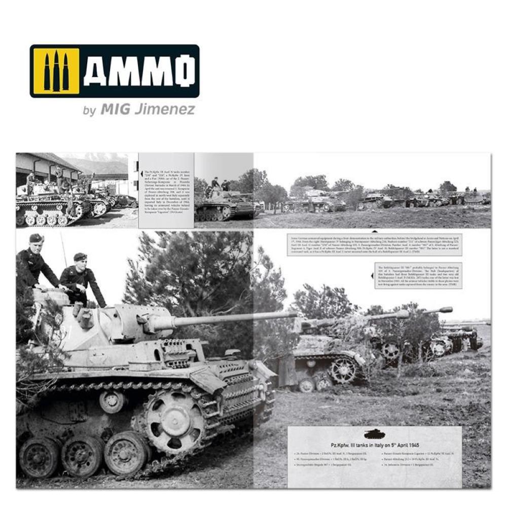 AMMO OF MIG: ITALIENFELDZUG – GERMAN TANKS AND VEHICLES 1943-1945 Vol. 4 (English)