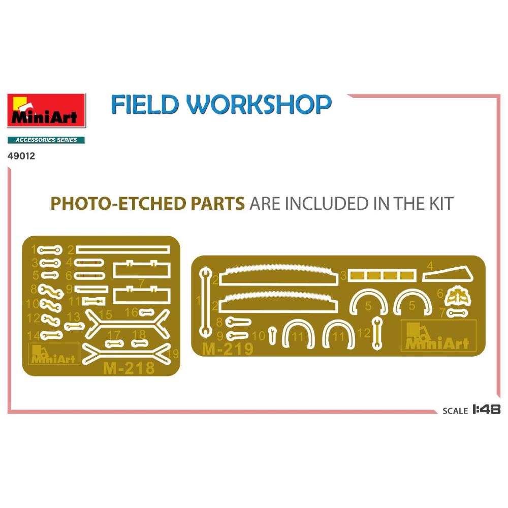 MINIART: 1/48 Field Workshop