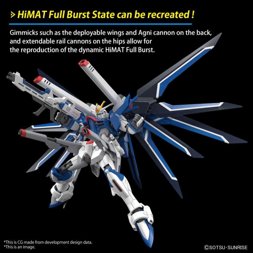 BANDAI: HG Gundam Rising Freedom 1/144 (h=13 cm.)