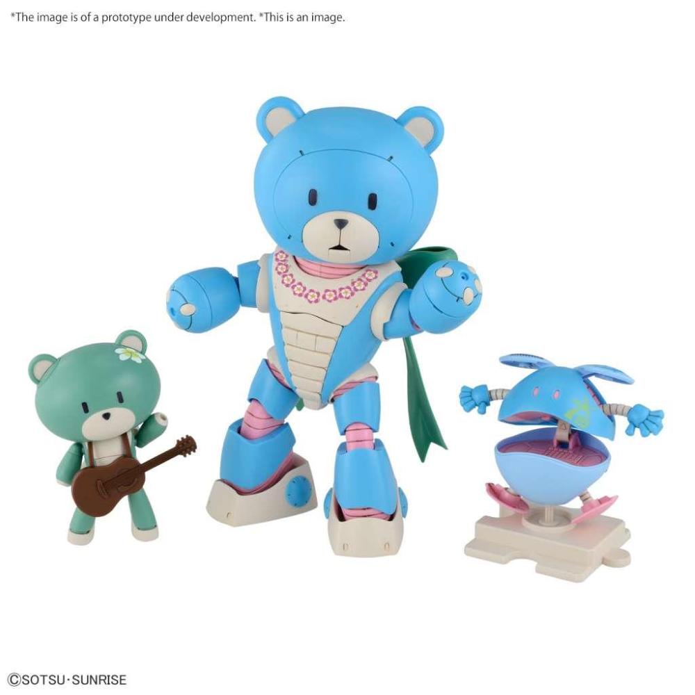BANDAI: HG Beargguy Ohana & Aloharo Set 1/144 (h=13,0 cm.)