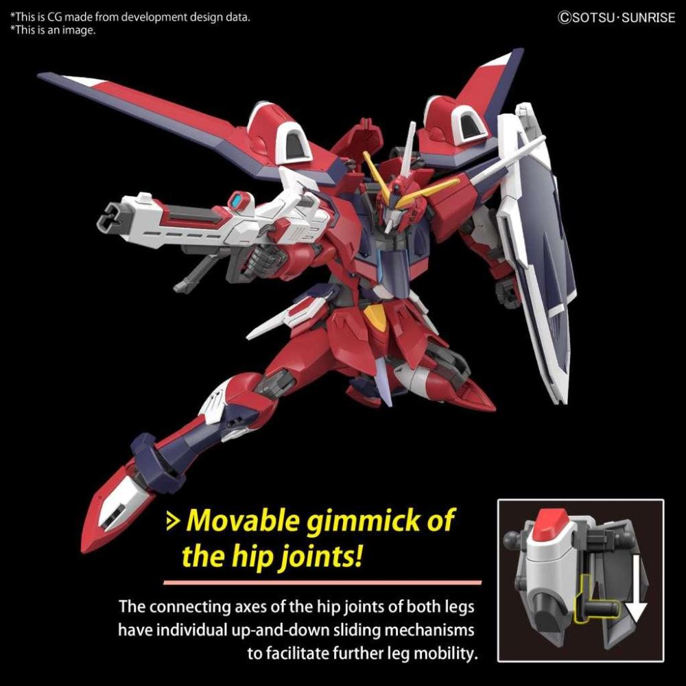 BANDAI: HG Gundam Immortal Justice 1/144 (h=13 cm.)